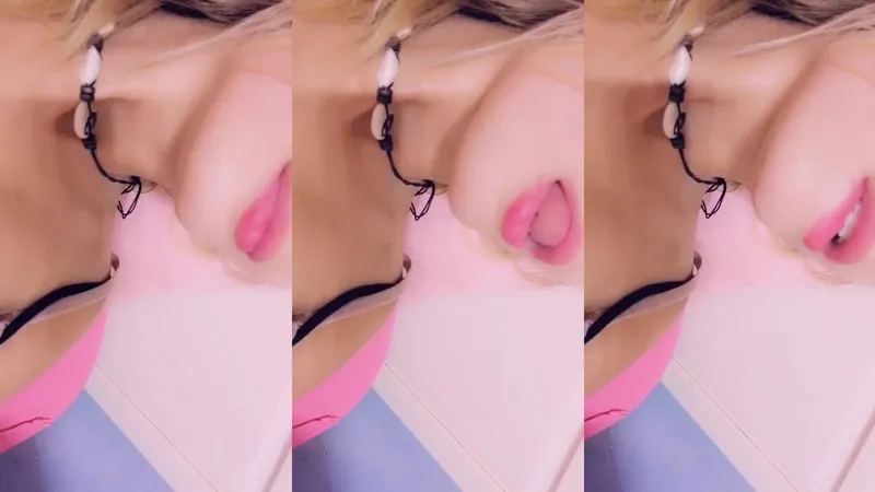 Nattyprincessx Tease Her Perky Tits in Leaked XXX Video