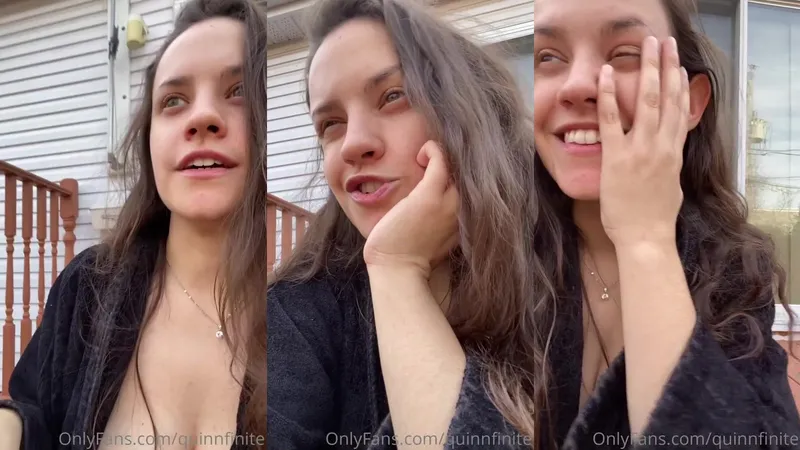 QuinnFinite Teases Her Huge Natural Titties in Hardcore XXX Video