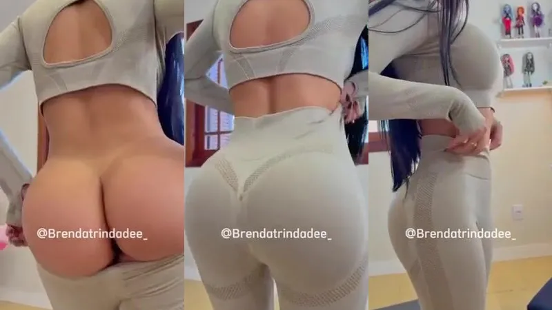Brenda Trindade Teasing Her Big Ass In Lust Filled Video