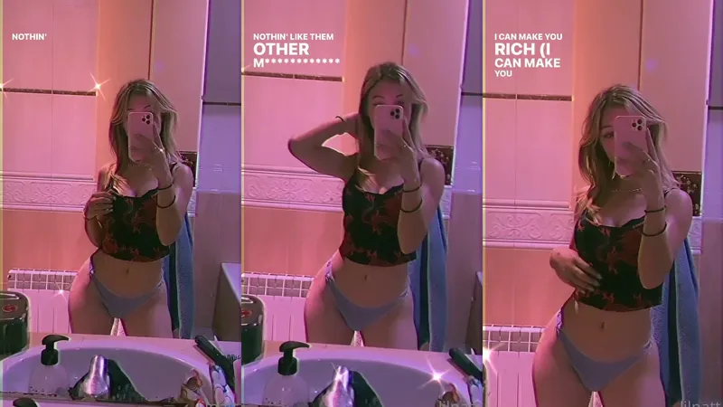 Nattyprincessx Teases with Her Favorite Dildo in Sizzling Solo Video