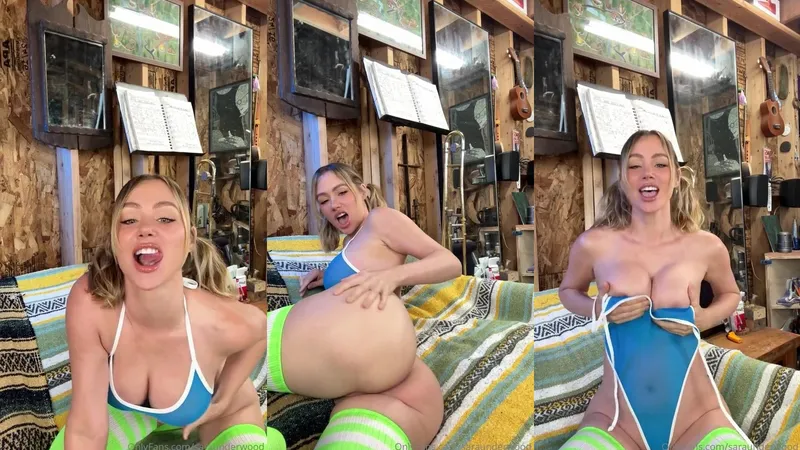 Sara Underwood Teases And Plays In Her Naughty Video