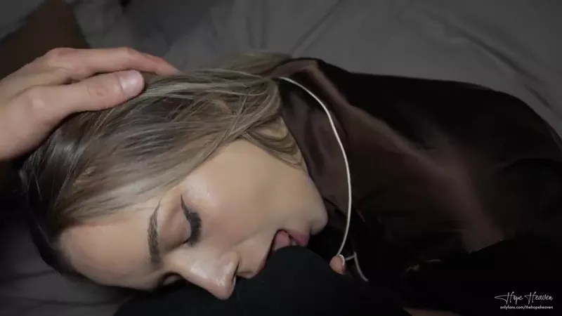 Hope Heaven Exclusive Video Slutty Tinder Fuck turns brutal with relentless throat pounding n huge cumshot facial