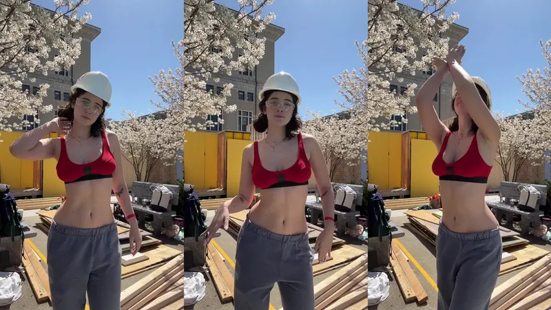 Hotblockchain Teases Her Sexy Body in Exclusive Exposed Video