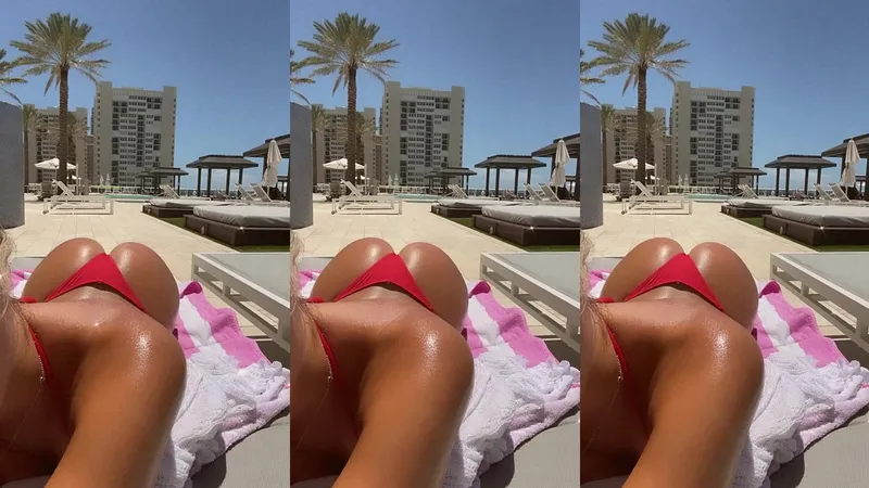 Agusanon Teases Her Fake Tits in Nude Pics Video