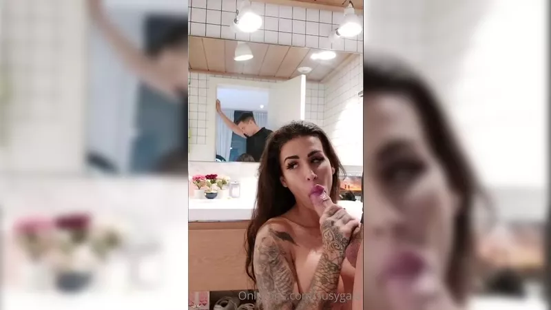 Susy Gala Teases in Steamy Bathroom Fuck Video with Alberto Blanco