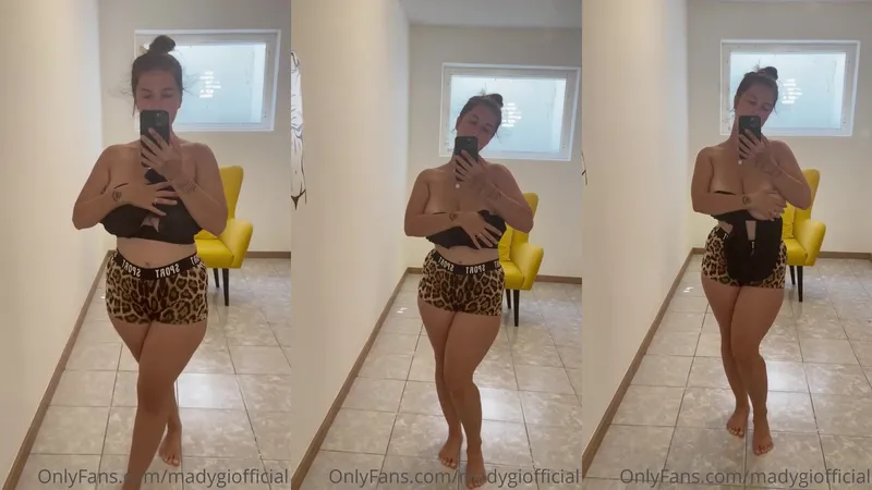 Mady Gio Tease Her Giant Juggs in Wet Solo Video