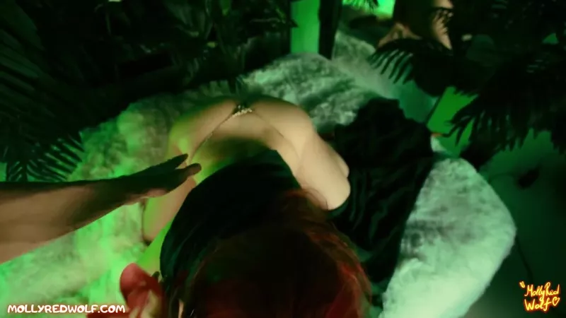 MollyRedWolf Teases Her Dripping Pussy in Exclusive Wet Erotic Video