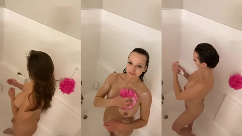 Lexi Luna Teases Her Massive Tits in Wet and Wild Leak Video