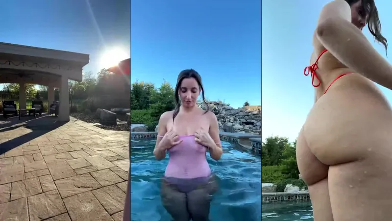 Christina Khalil Teases In Her October 2025 Camshow Video