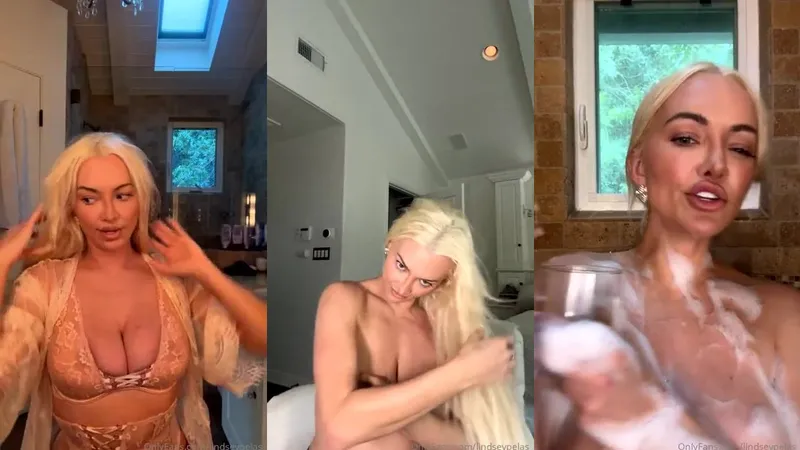 Lindsey Pelas Teases In Her July 20th Naughty Livestream Video