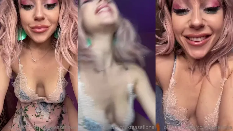 Fiona Tease Her Devoted Fuckboys Nude in Sensational Video