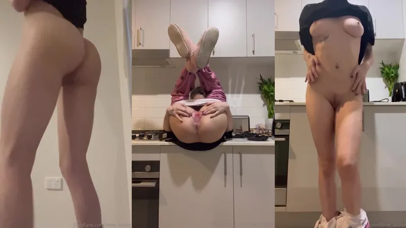 Bree Louise Teases in Dirty Pics Video
