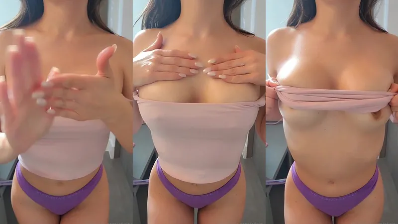 Alinity Tease Huge Tits in Oil Massage OnlyFans Leak Video