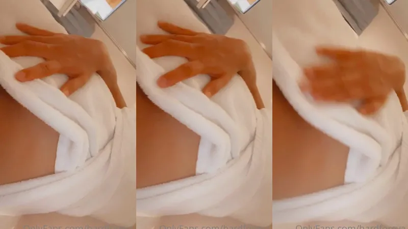 HardforEva Teases Her Giant Fake Titties in Cum Drenched Video