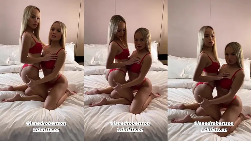 Connell Twins Tease Tiny Asses in Ripped Cam Show Video