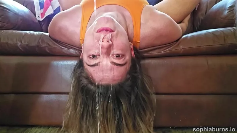 Sophia Burns Teases Sloppy Deepthroat Skills in Must-Watch Face Fuck Video