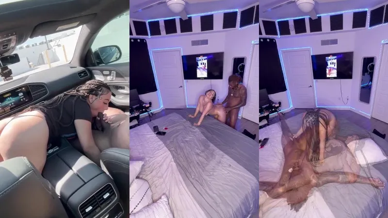 Melztube Round 2 Thicc Teen's Juicy Natural Tits Jiggle On BBC Dick in Amateur Video