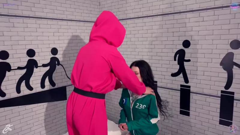 Sia Siberia & Sonya Vibe Star in Steamy Squid Game XXX Parody Video Vol 1