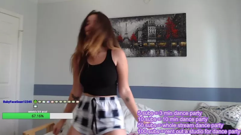 hotblockchain Teases her Stunning All Natural Tits in Steamy Nude Video