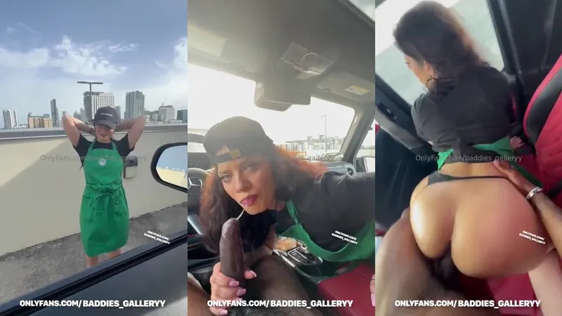 Hooneyydeww Stars in Steamy Barista Sex Tape Video