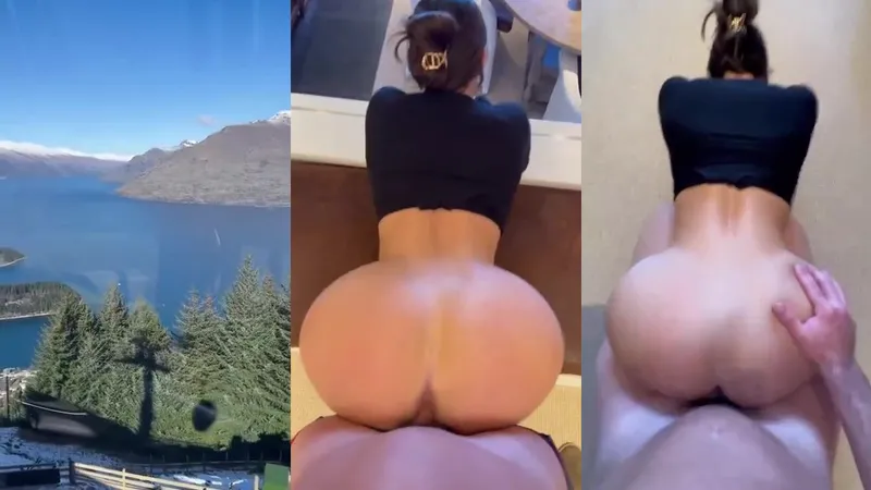 Isabelle Eleanore PAWG Wife Deepthroat On The Gondola And Internal Finish Video