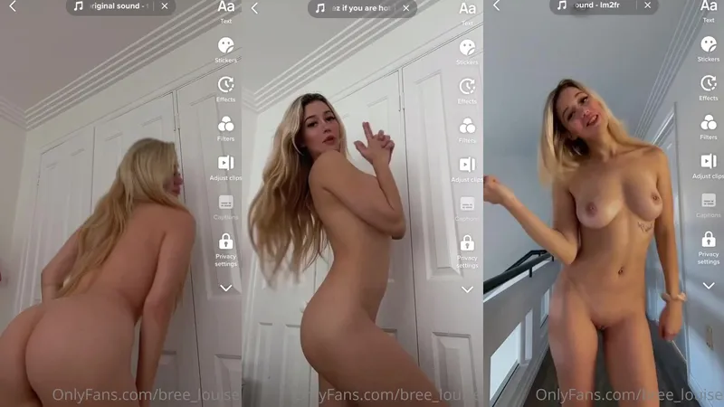 Bree Louise Teases Her Perfect C-Cups in Leaked Sex Video