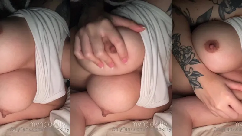 Mvngokitty Teases Her Massive Tits in Epic Sex Tape Video