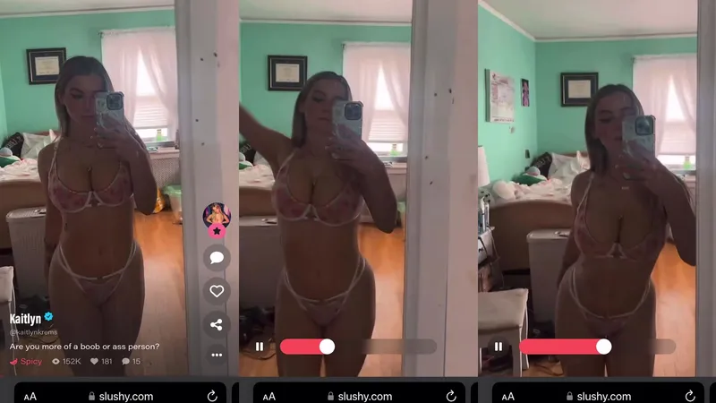 Kaitlyn Krems Teases Cock Cravings in Leaked Nude Fuck Video
