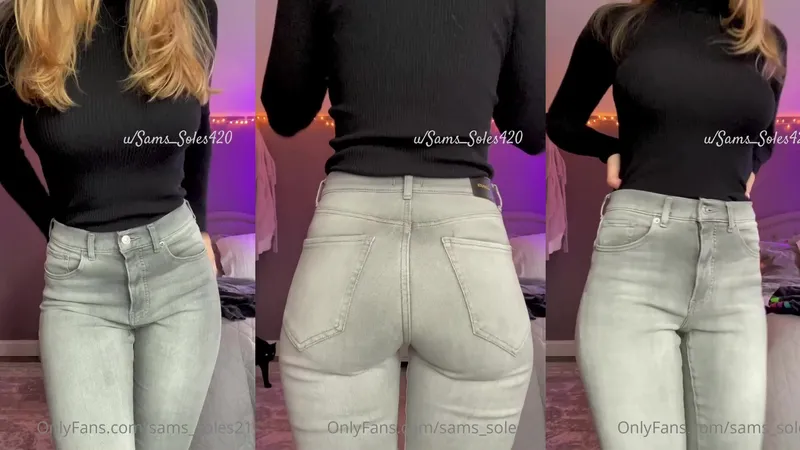 samssoles21 Stars in Exclusive Big Tit Tease Epic Video