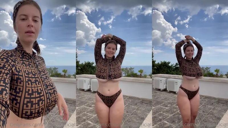 Mady Gio Tease Her Dripping Big Tits in Must-Watch video