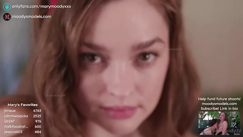 Mary Moody Brunette OnlyFans Goddess Teases All in Epic Video
