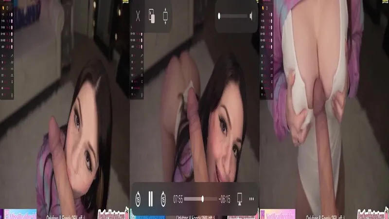 Heatherbby Teases Tight Ass in Leaked OnlyFans Blowjob Video