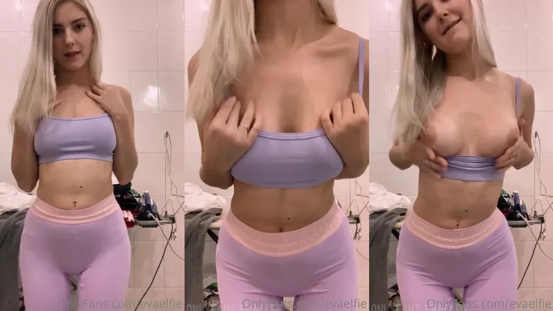 Eva Elfie Teases Her Creamy Pussy in Steamy Collab Video
