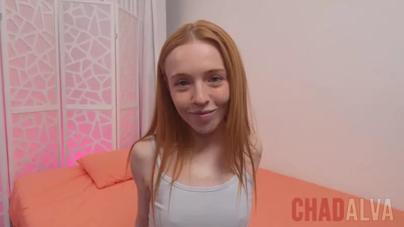 Madi Collins The Petite Redhead Teases In Reverse Cowgirl Ride Fuck Video With Chad Alva
