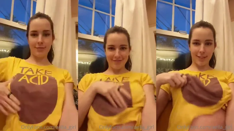 Aella Teases Her Tiny Frame in Steamy Nude Video