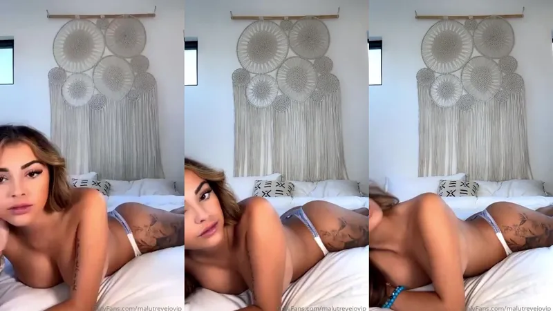 Malu Trevejo Teases Her Massive Tits in Leaked Nude Porn Video