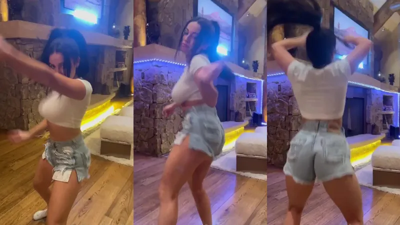 Playgirlcris Teases Her Giant Tits in Steamy XXX Video