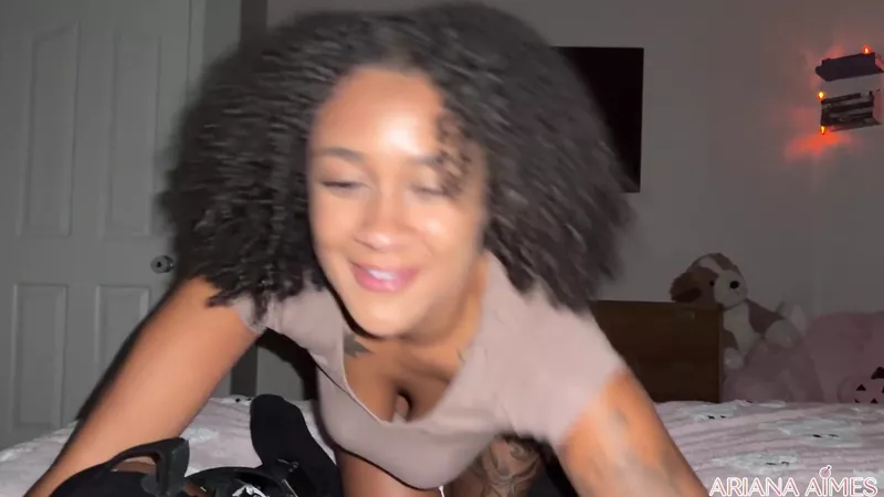 Ariana Aimes Teases Taboo Bro Fills Sis in Forbidden Video