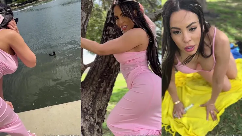 Luna Star Teases Pussy Outdoors in Must-Watch Solo Play Video