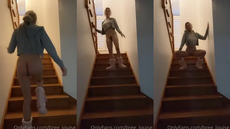 Bree Louise Teases Her Natural Titties in Leaked Cum-hungry Video