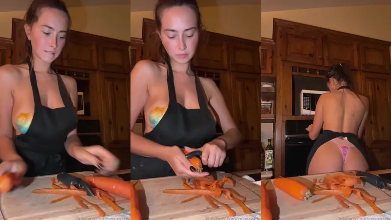 CeCe Rose Teases her Perfect Natural Titties in this Leaked Exclusive Video