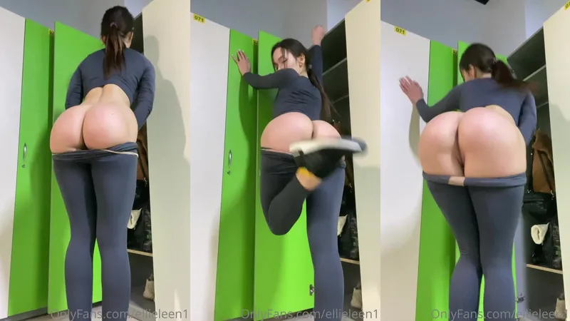 Ellie Leen Teases in Exclusive Nude Exposure Video
