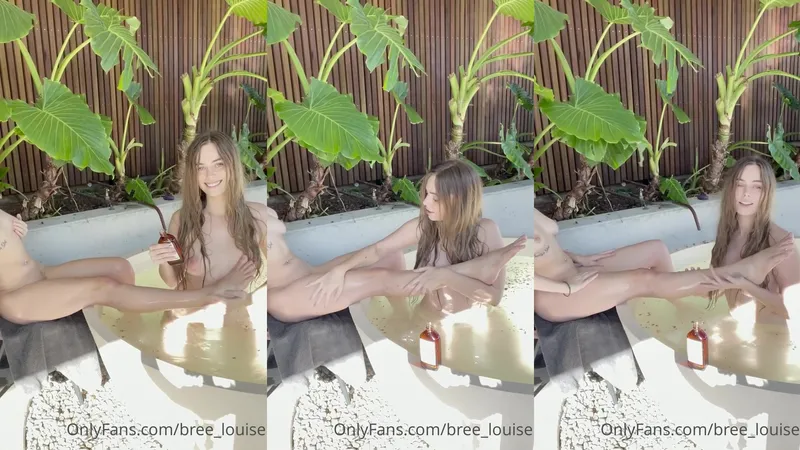 Bree Louise teases her perky small tits in Must-Watch leaked nudes video