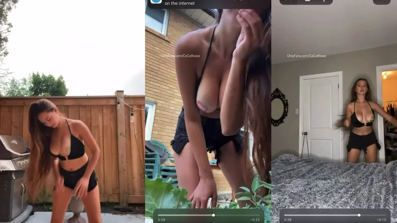 CeCe Rose Teases her Thick Curves in Must-Watch pic Video