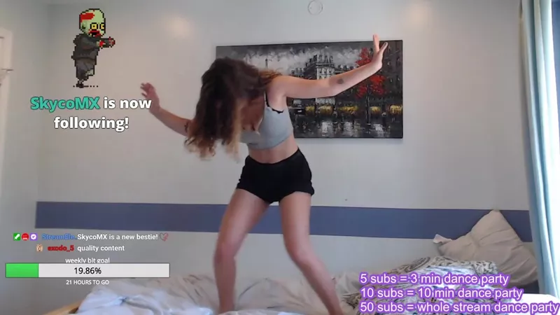 hotblockchain Teases Her Massive Natural Titties in Revealing Instagram Video