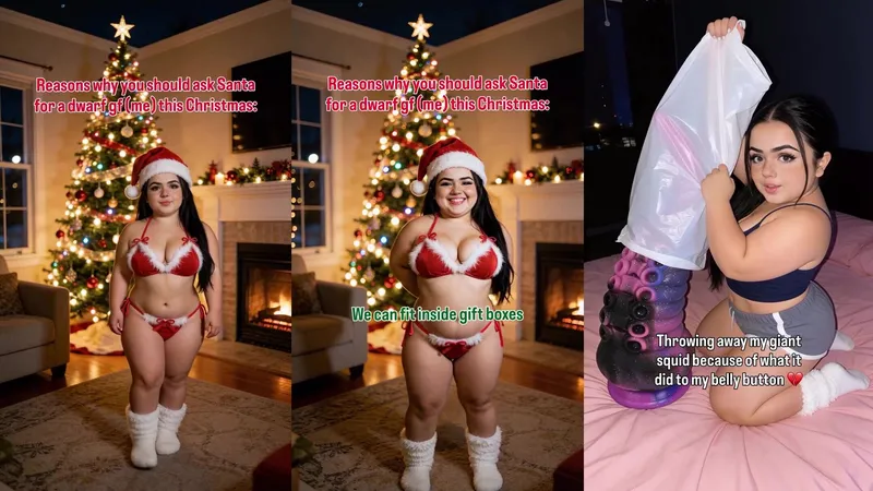 Leia Little Stars in a Festive Christmas Fuck Video