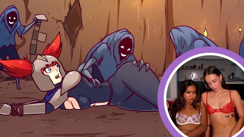 Mia Z & CheekyMZ Tease And Jerk Off To Leaked Porn Video