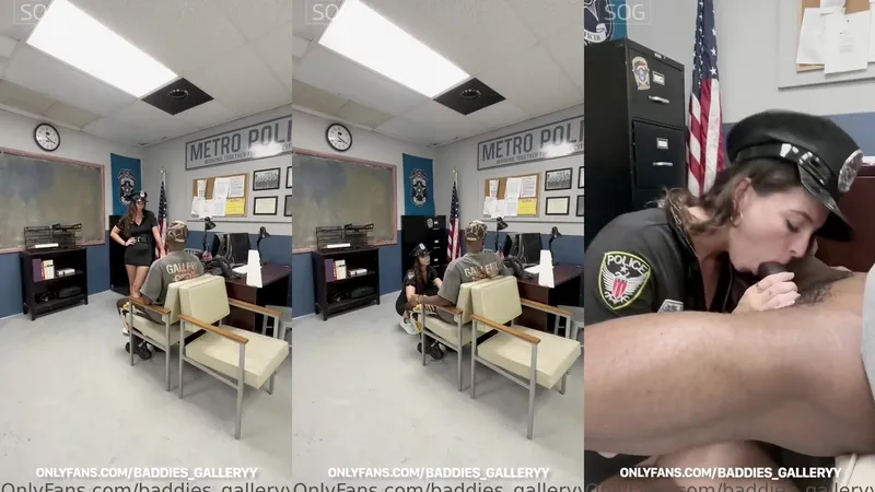 Ashley Aoki Teases in Cop Roleplay Blowjob Fantasy OnlyFans Video Unleashed