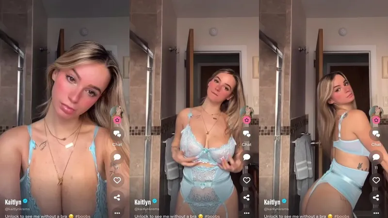 Kaitlyn Krems Teases in Her Naughty Leaked Homemade Porn Video