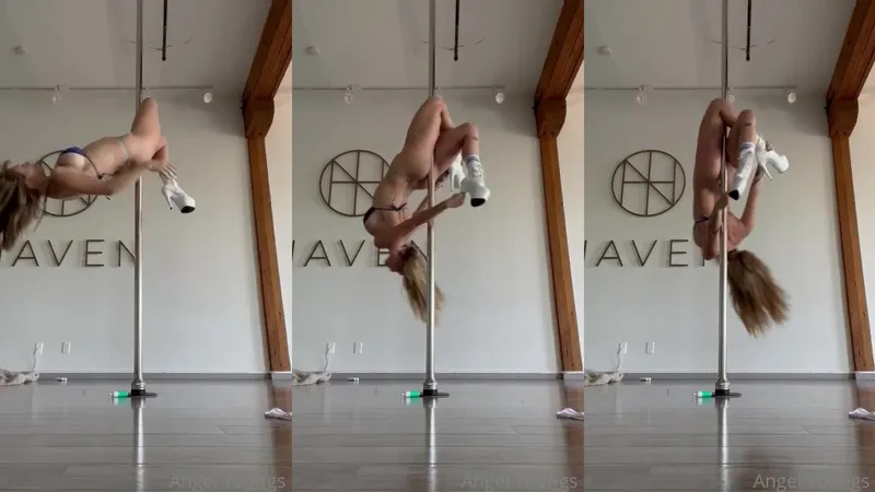 Angel Youngs Teases Her Giant All Natural Juggs in Leaked OnlyFans Video